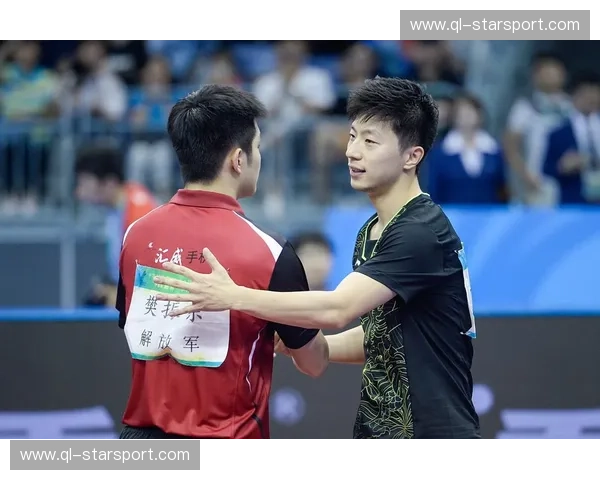 王者对决：马龙与王皓的乒坛史诗，荣耀与遗憾的交响曲